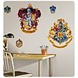 Harry Potter Peel & Stick Hogwarts Crest Giant Wall Applique